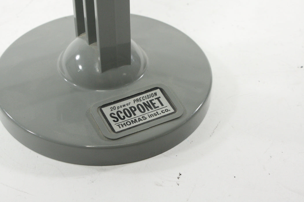 Thomas Inst. Co Scoponet 20 Power Precision Grain Focuser Enlarging Magnifier