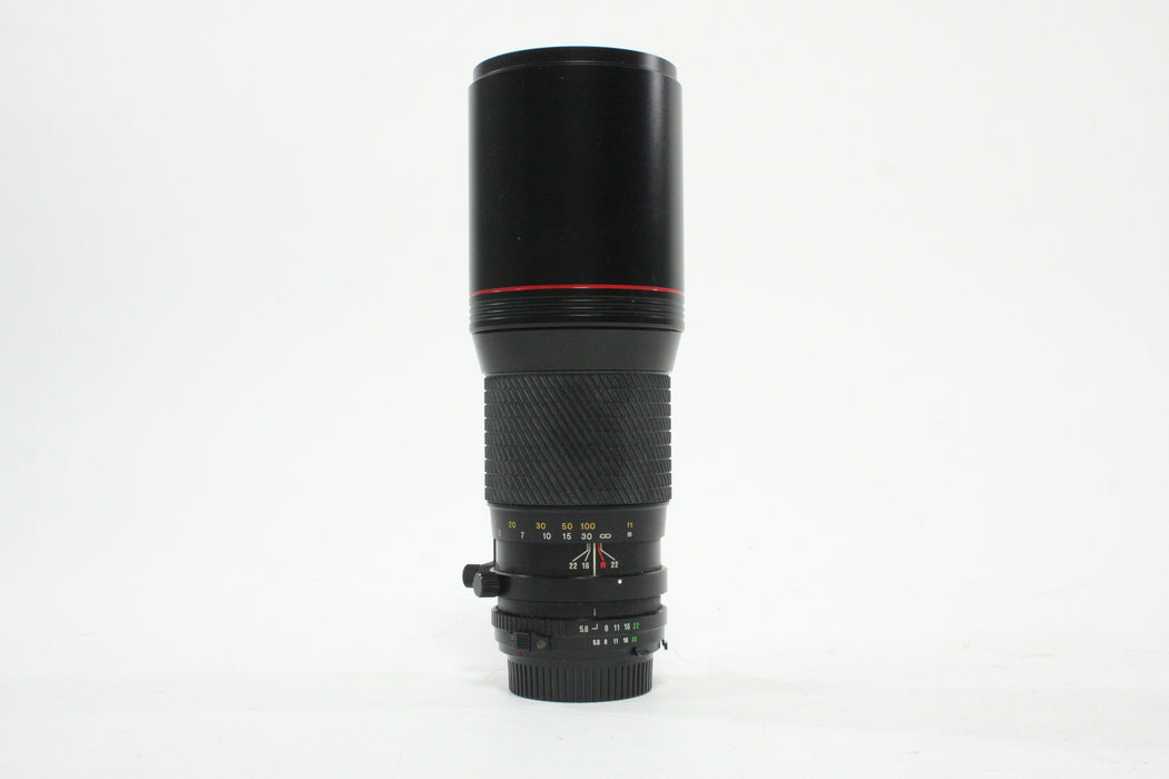 Tokina 400mm f/5.6 SD Lens for Minolta MD Mount