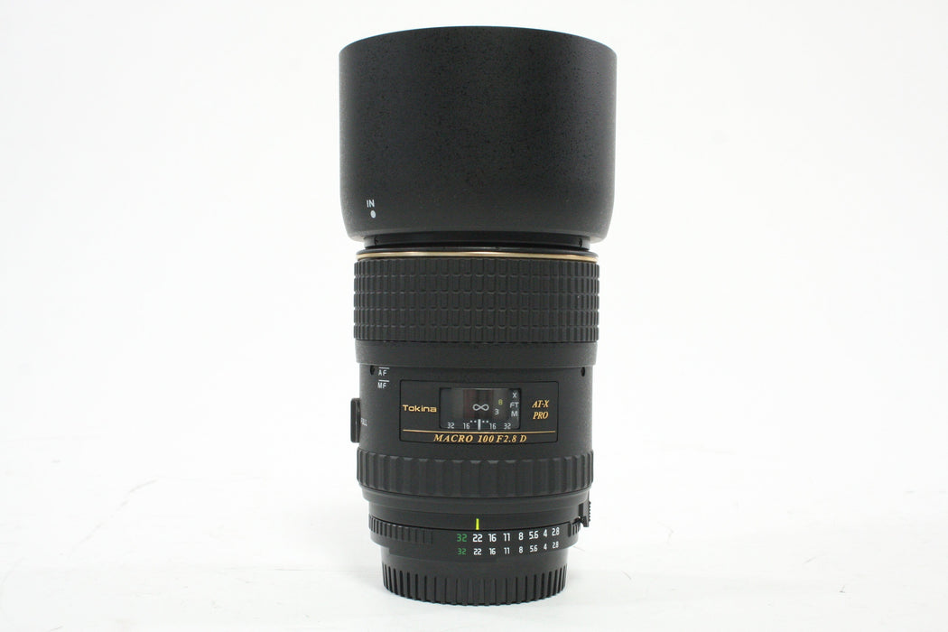 Tokina AT-X 100mm f/2.8 Macro for Nikon F - AF