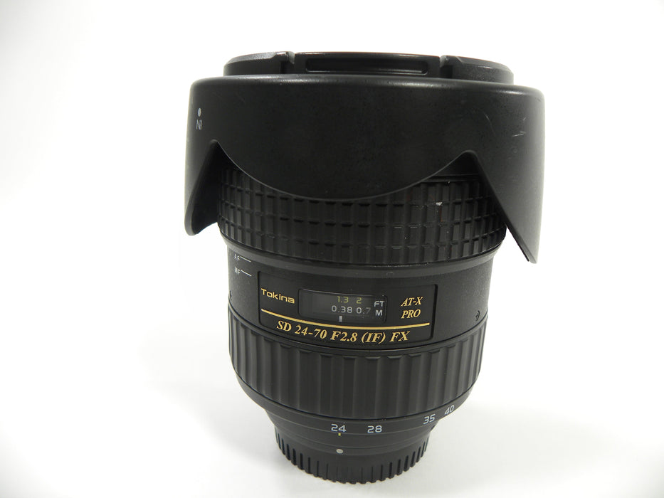 Tokina AT-X Pro SD FX IF 24-70mm f2.8 Nikon F Mount