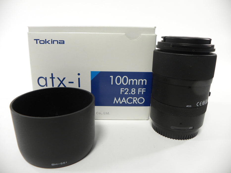 Tokina ATX-i 100mm f2.8 FF Macro Canon EF Mount