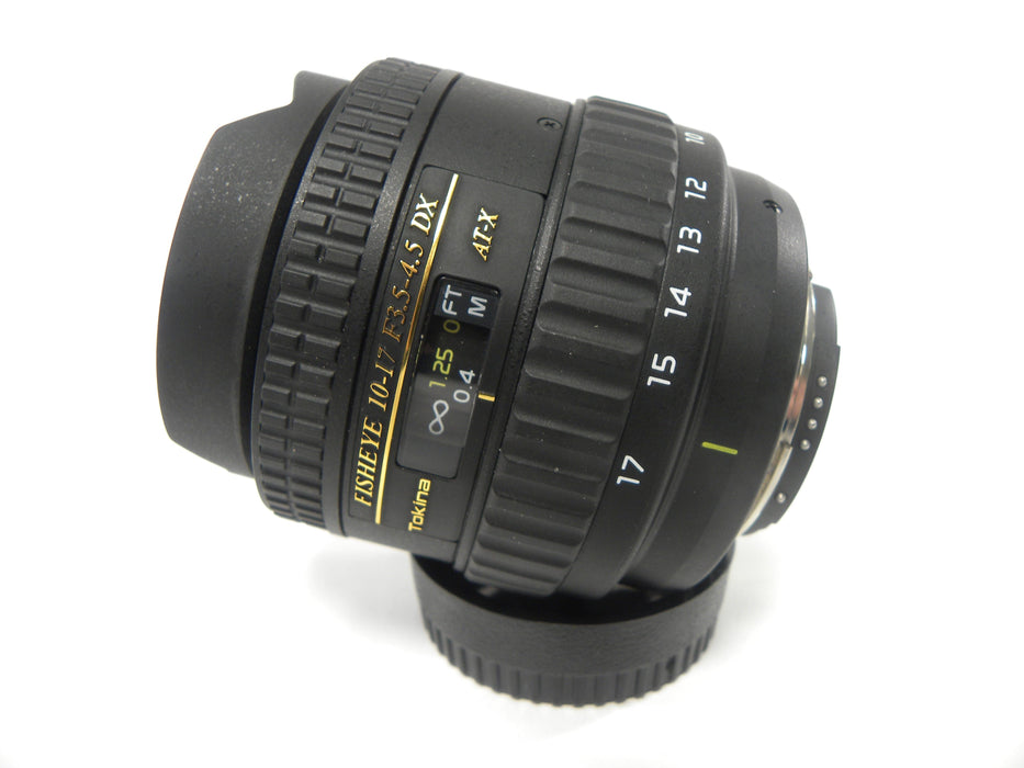 Tokina DX AT-X Fisheye 10-17mm f3.5-4.5  Nikon F Mount