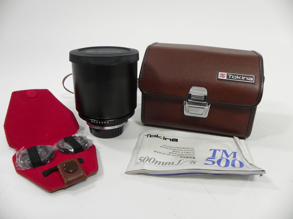 Tokina RMC 500mm f1.8 Mirror lens Minolta MD Mount