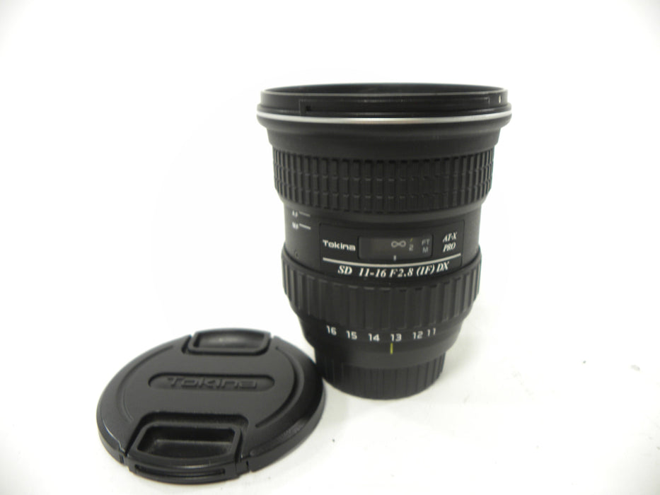 Tokina SD IF DX 11-16mm f2.8 AT-X Pro Nikon F Mount APS-C