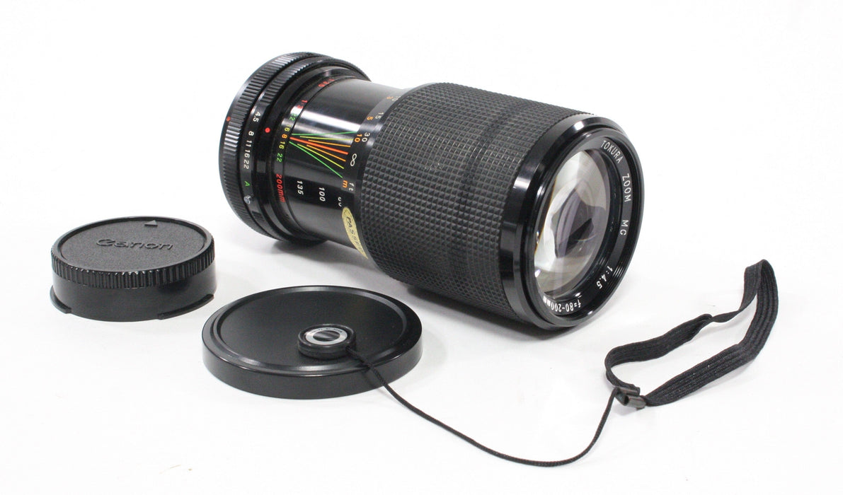 Tokura 80-200mm f/4.5 Lens for Canon FD Mount
