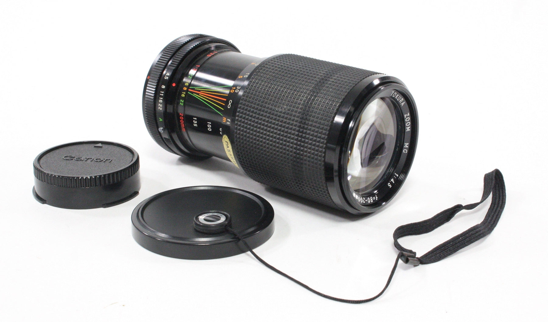 Tokura 80-200mm f/4.5 Lens for Canon FD Mount
