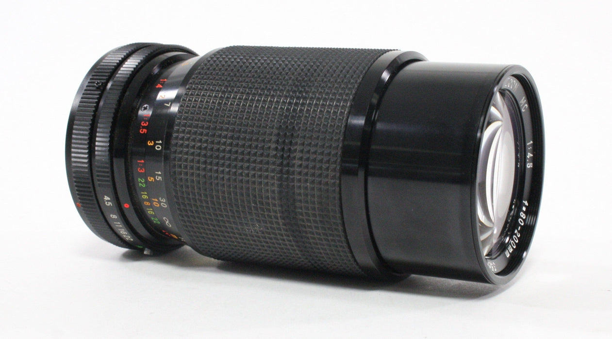 Tokura 80-200mm f/4.5 Lens for Canon FD Mount