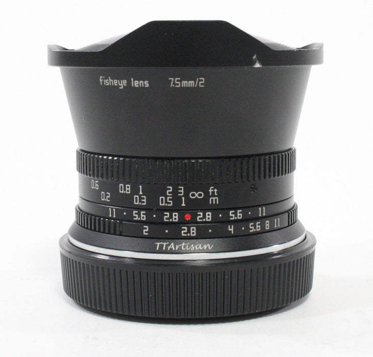 TT Artisan 7.5mm f/2 PRO DJ Optical Fisheye for Canon RF Mount APS-C