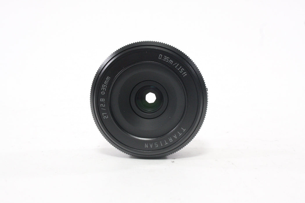 TTartisan 27mm f/2.8  Lens with Fuji XF Mount