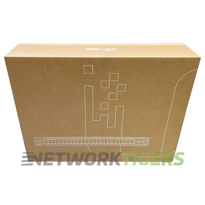 NEW Ubiquiti US-48-500W 48x 1GB PoE+ RJ-45 2x 10GB SFP+ 2x 1GB SFP Switch