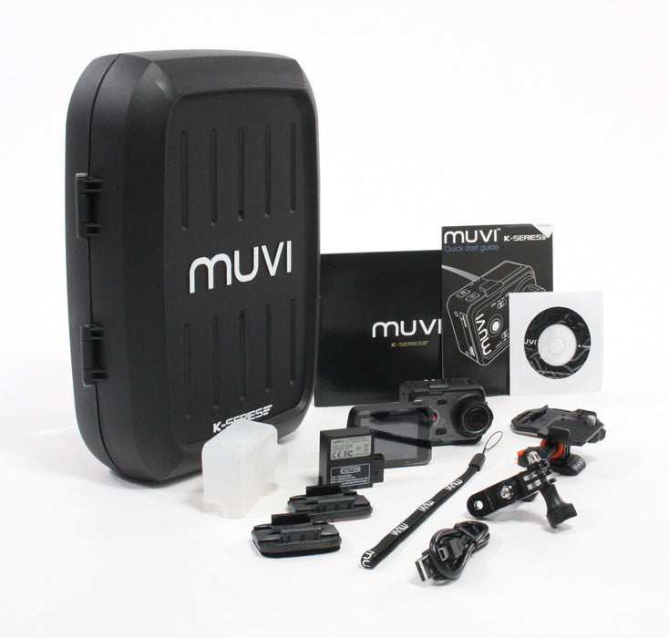 Veho Muvi K-2 Pro 4K Kit (w/ accessories) NEVER USED!
