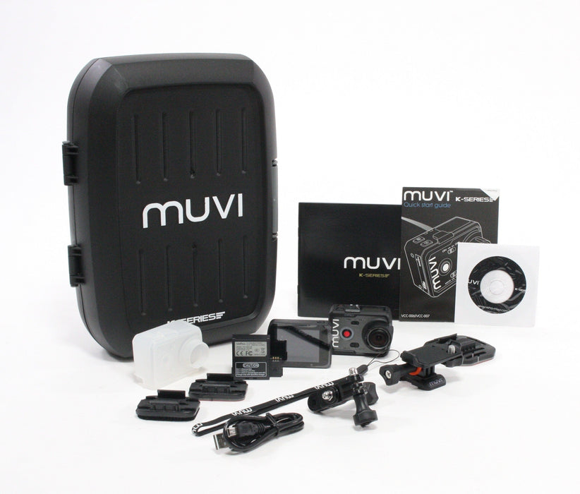 Veho Muvi K-2 Pro 4K Kit (w/ accessories) NEVER USED!