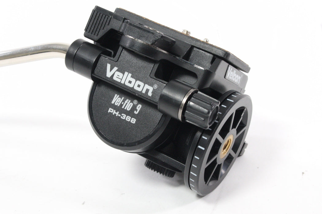 Velbon PH-368 Vel-flo 9 Mini-Pro Fluid Panhead