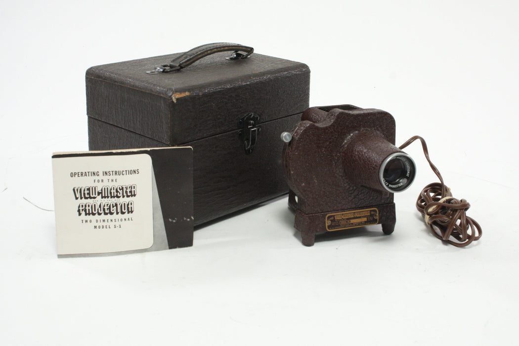 View-Master 2D Sawyer's S-1 Projector with Carrying Case