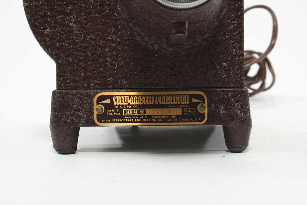 View-Master 2D Sawyer's S-1 Projector with Carrying Case