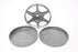 Vintage 16mm Film Canisters and Reels (Set of 5)