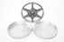 Vintage 16mm Film Canisters and Reels (Set of 5)