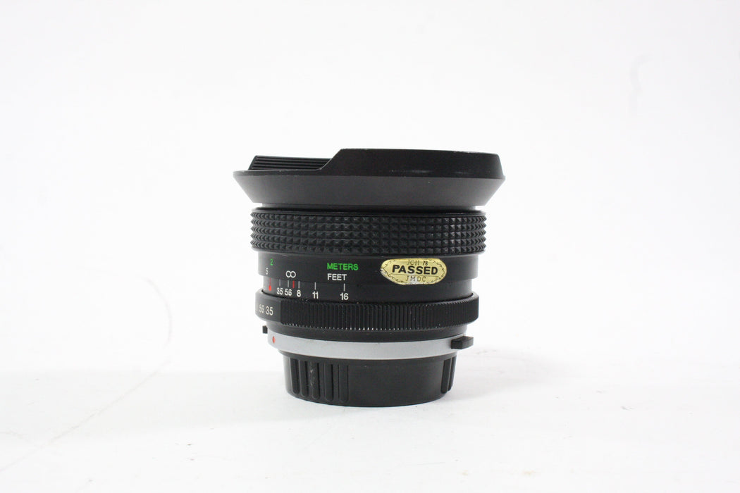 Vivitar 17mm f/3.5 Lens for OM Mount