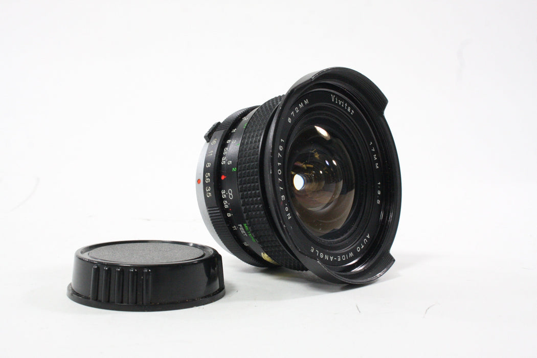 Vivitar 17mm f/3.5 Lens for OM Mount