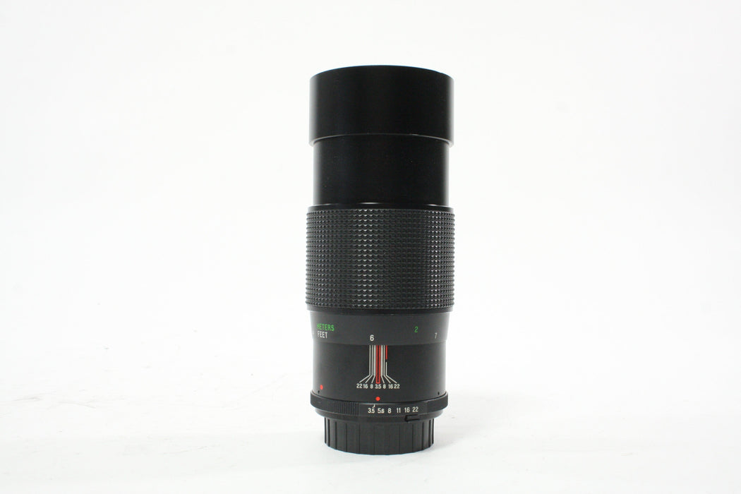 Vivitar 200mm f/3.5 Lens for Minolta MD Mount
