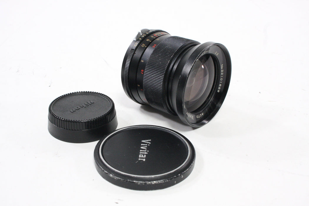 Vivitar 28mm f/2.5 for Nikon F Non AI