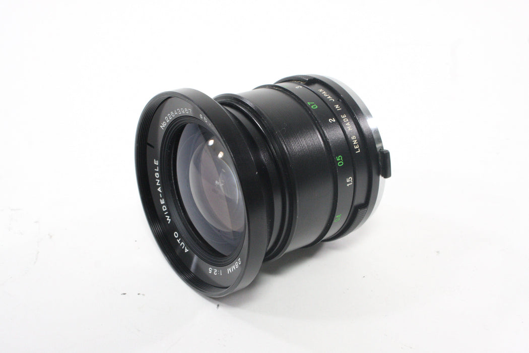 Vivitar 28mm f/2.5 Lens for OM Mount AS-IS