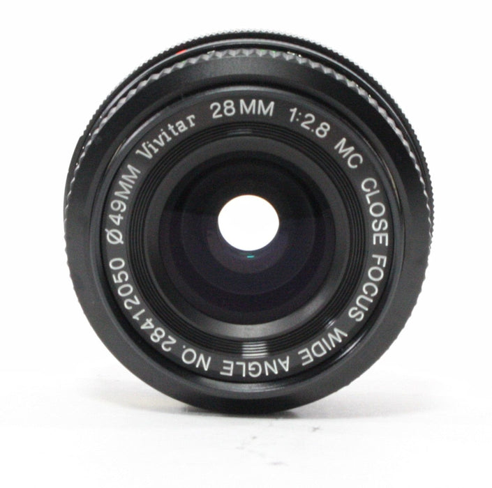 Vivitar 28mm f/2.8 Lens for Minolta MC Mount