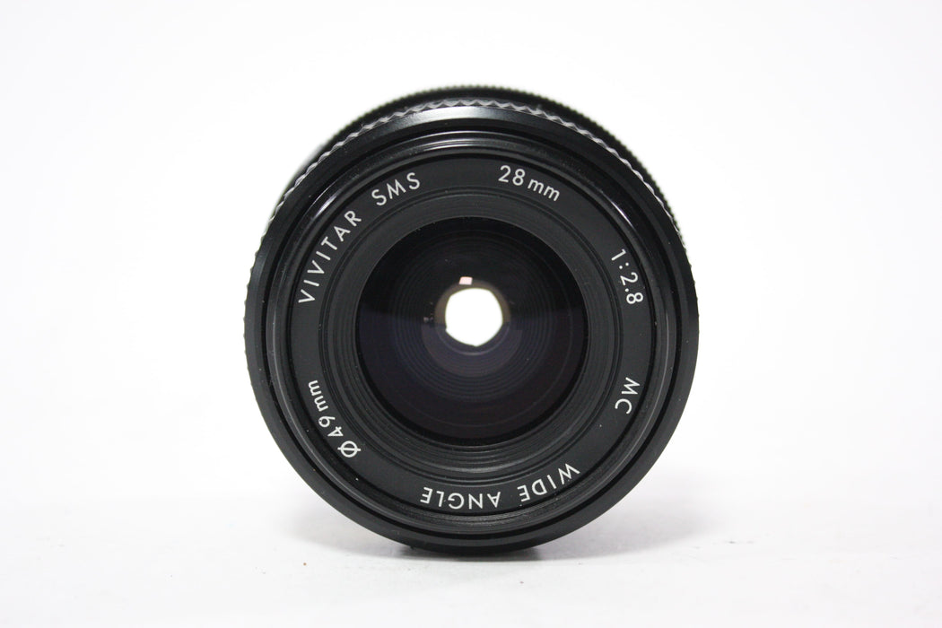 Vivitar 28mm f/2.8 SMS MC Lens for Minolta MD Mount
