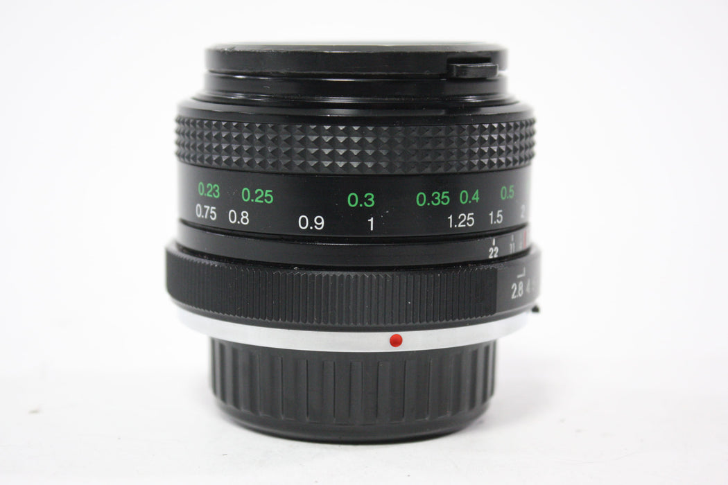 Vivitar 28mm f/2.8 SMS MC Lens for Minolta MD Mount