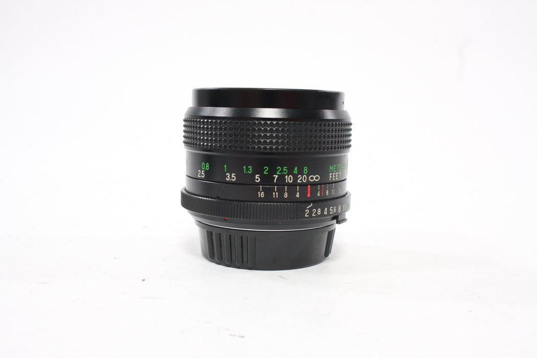 Vivitar 28mm f/2 Lens for Minolta MD Mount
