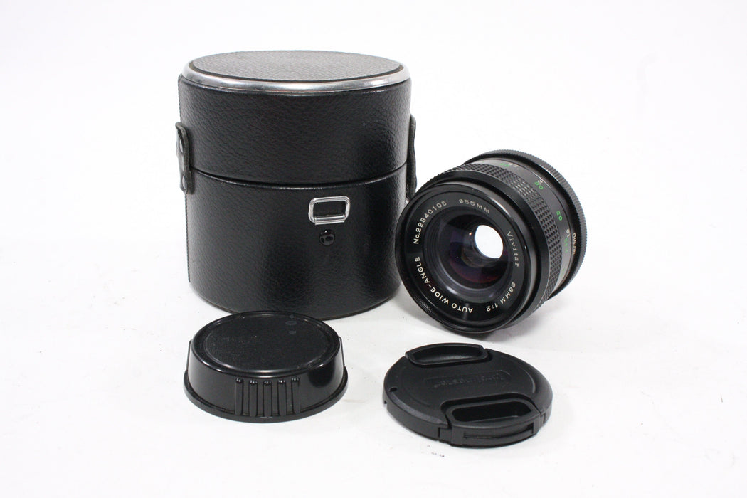 Vivitar 28mm f/2 Lens for Minolta MD Mount