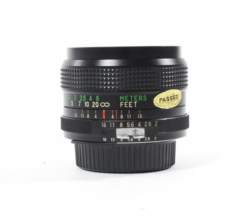 Vivitar 28mm f/2 Lens for Nikon F Mount