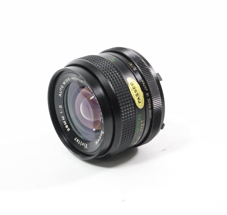 Vivitar 28mm f/2 Lens for Nikon F Mount