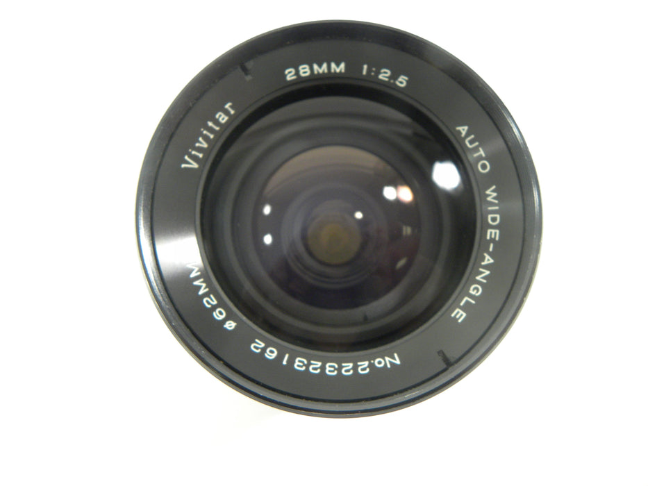 Vivitar 28mm f2.5 Minolta MD Mount