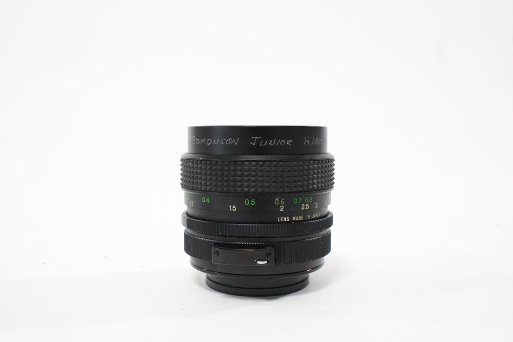 Vivitar 35mm f/2.5 Lens for M42 Mount