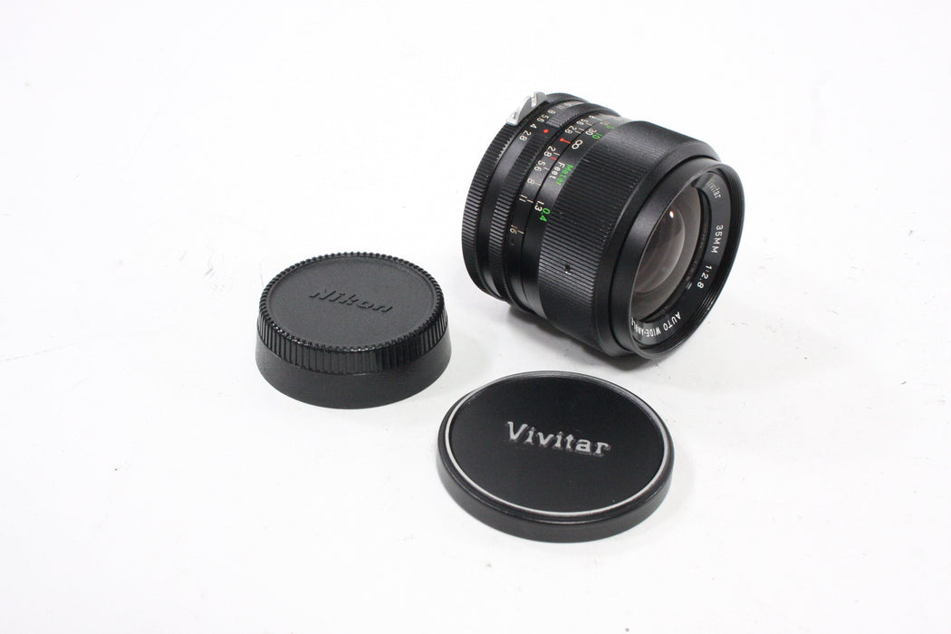 Vivitar 35mm f/2.8 Non-AI Lens for Nikon F Mount AS-IS