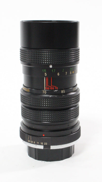 Vivitar 70-150mm f/3.8 Close Focus Zoom Lens for MD Mount