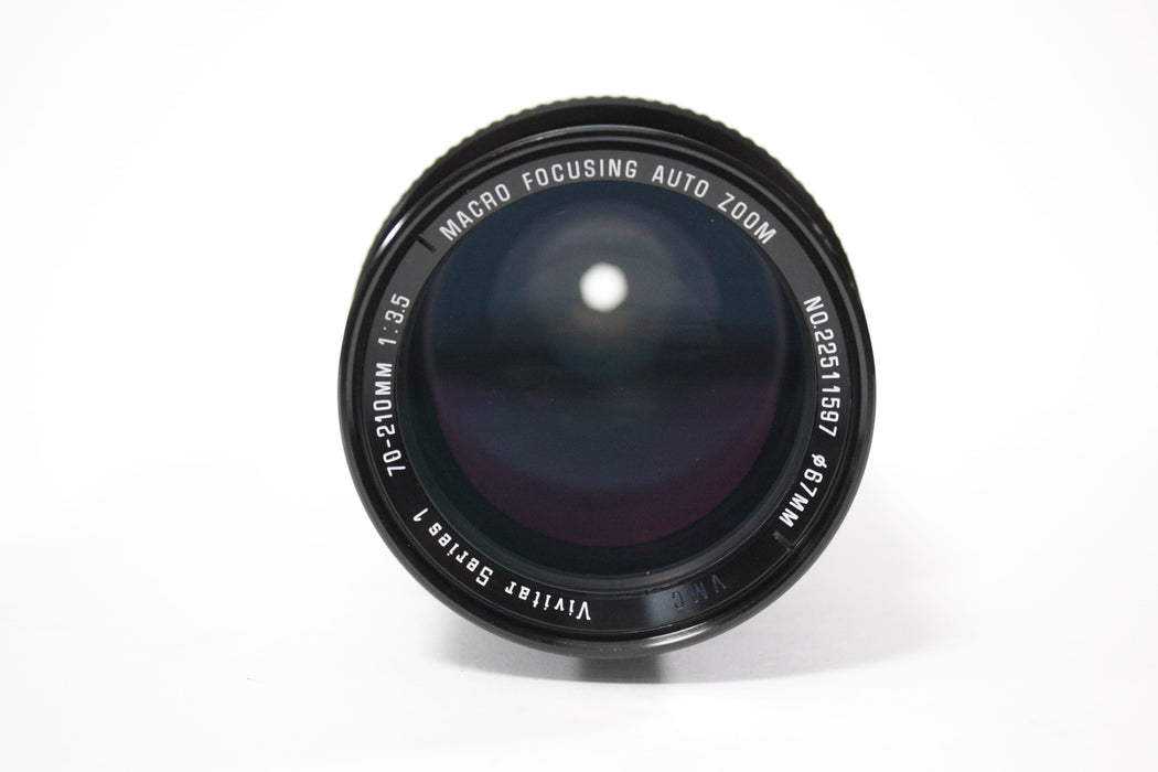 Vivitar 70-210mm f/3.5 Series 1 Macro Focusing Auto Zoom Lens for Minolta MD Mount