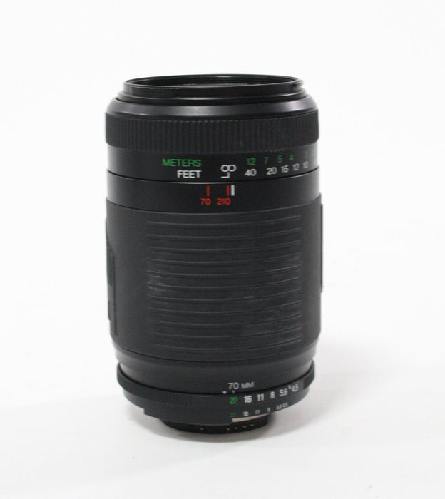 Vivitar 70-210mm f/4.5-5.6 MC AF Mount for Nikon Full Frame Mount