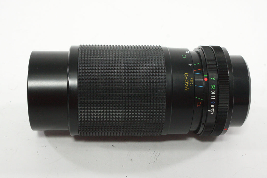 Vivitar 70-210mm f/4.5-5.6 MC Macro Lens for Canon FD Mount
