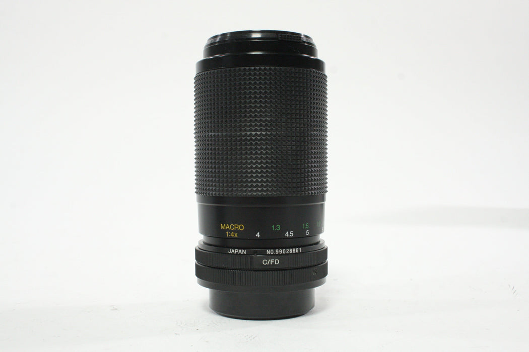 Vivitar 70-210mm f/4.5-5.6 MC Macro Lens for Canon FD Mount