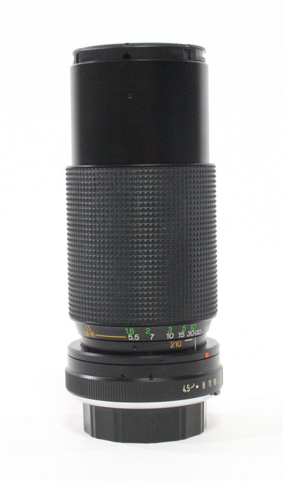 Vivitar 70-210mm f/4.5 MC for Minolta MD Mounts