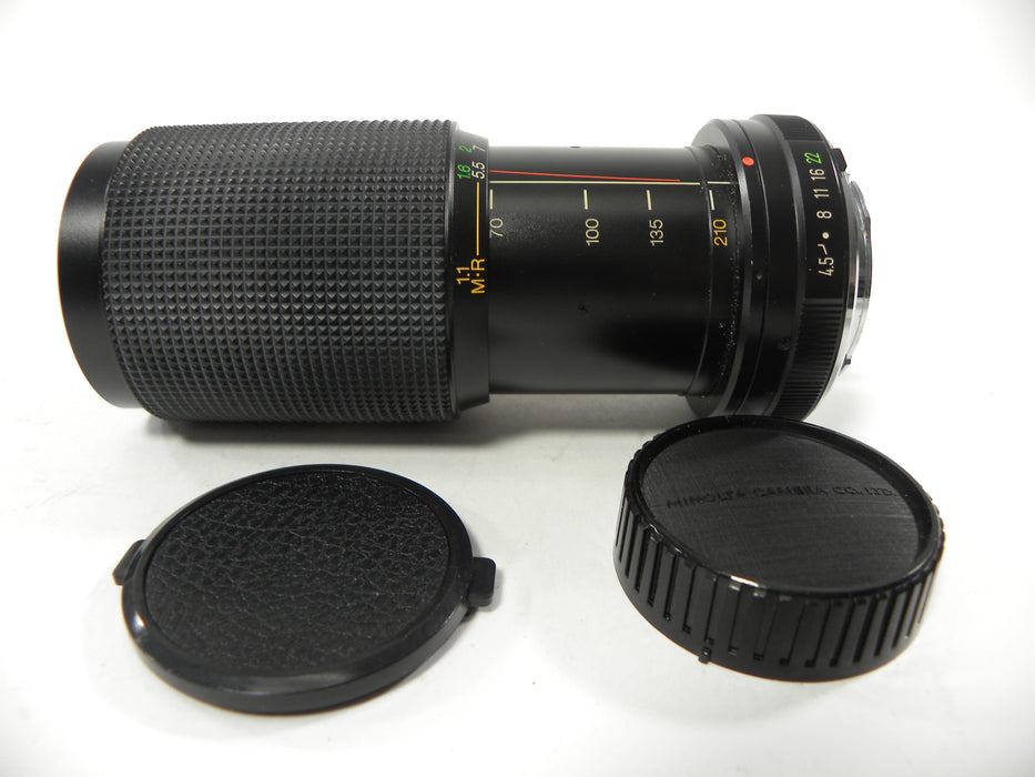 Vivitar 70-210mm f/4.5 MC Macro Minolta MD Mount Lens
