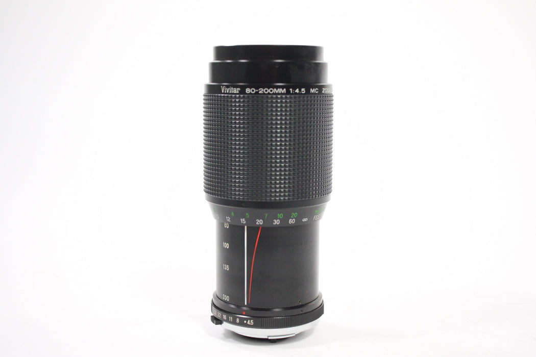 Vivitar 80-200mm f/4.5 MC Zoom for Olympus OM Mount