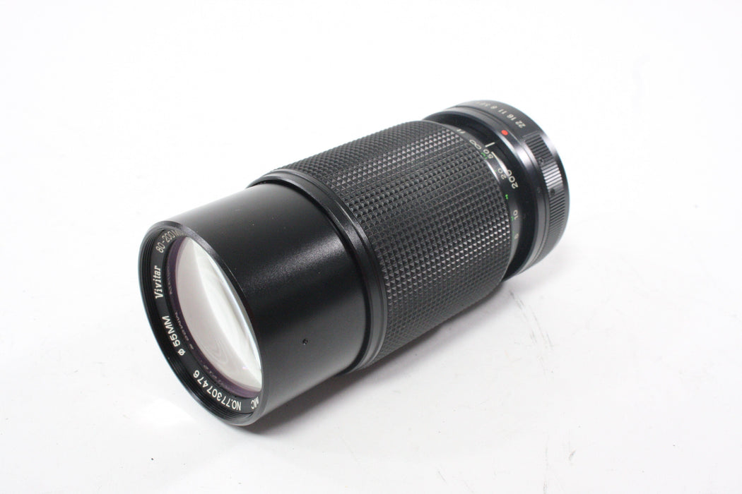 Vivitar 80-200mm f/4 Lens for PK Mount