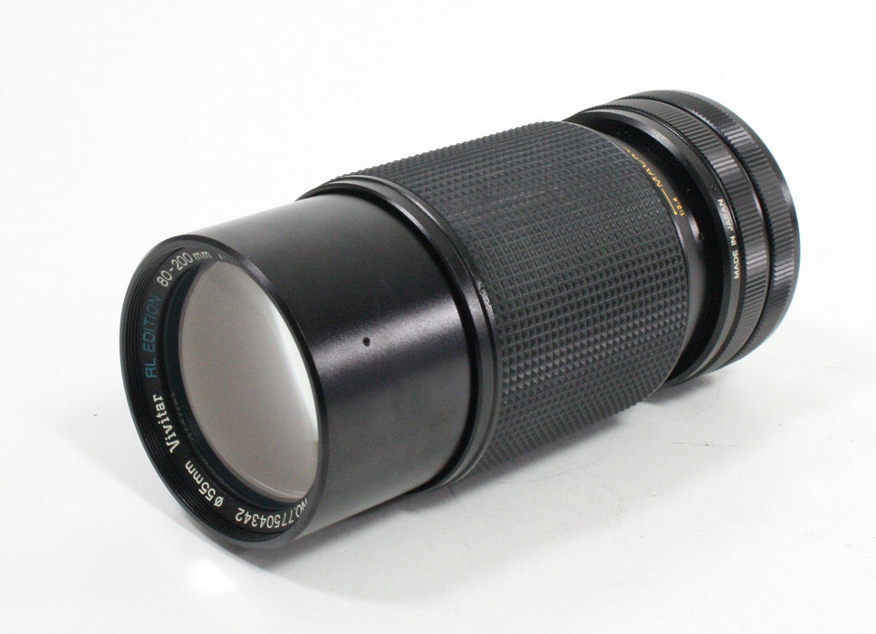 Vivitar 80-200mm f/4 Macro Focusing Zoom MC Lens for Canon FD Mount