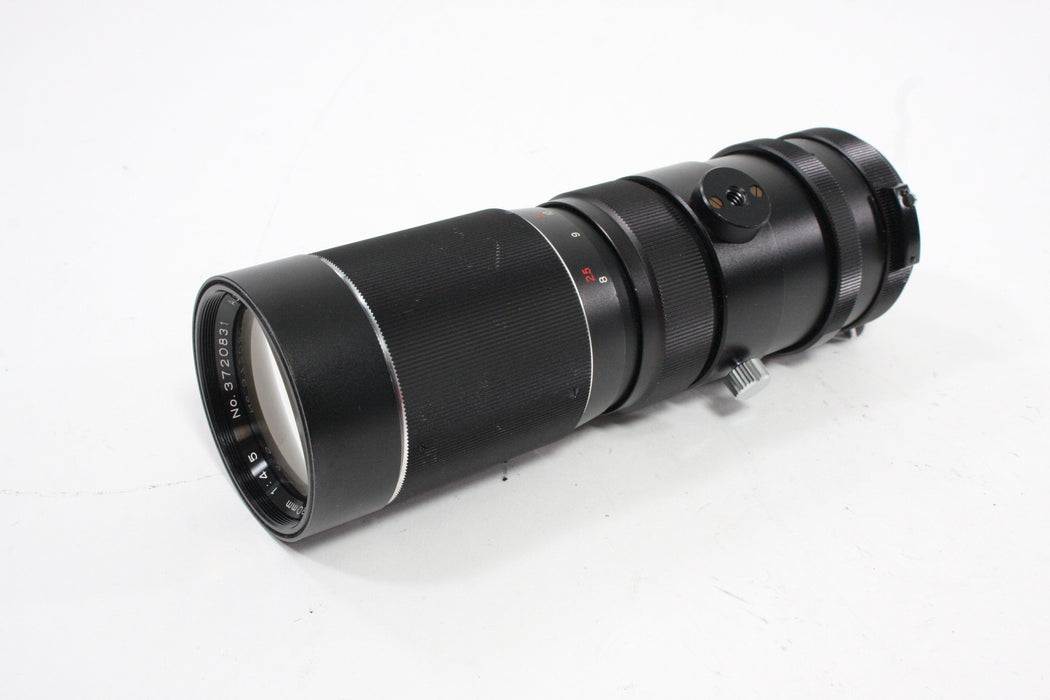 Vivitar 90-230mm f/4.5 Non-AI Lens for Vivitar TX Mount with Nikon F Adapter