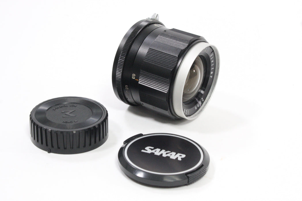 Vivitar Auto 28mm f/2.8 Lens for Nikon AI F Mount