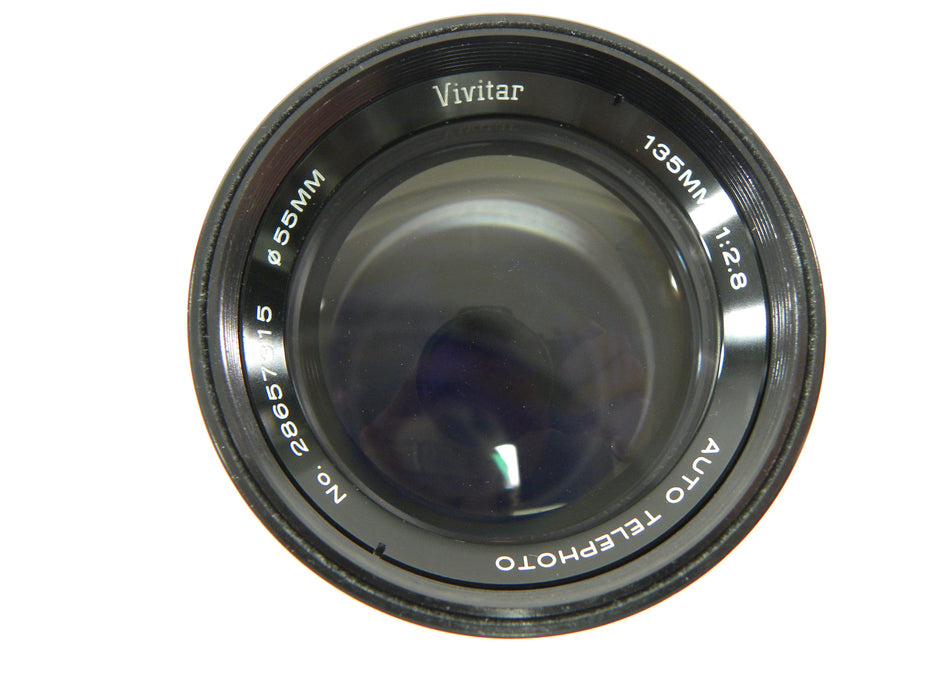 Vivitar Auto Telephoto 135mm f2.8 Nikon F Mount