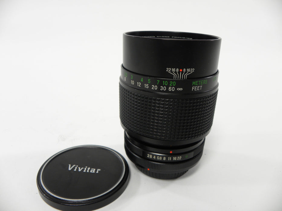 Vivitar Auto Telephoto Close Focusing 135mm f2.8 Canon FD Mount